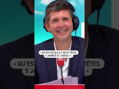 La devinette de Philippe Caverivière : « Qu’est-ce qui a 9 têtes, 5 jambes et 2 bras ? »