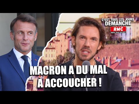 Arnaud Demanche : Macron a du mal à accoucher !