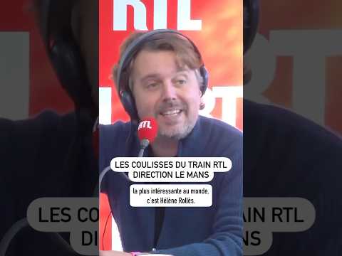 Les coulisses du train RTL direction Le Mans !