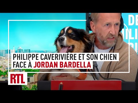 Philippe Caverivière et son chien face à Jordan Bardella