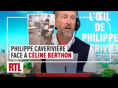 Philippe Caverivière face à Céline Berthon