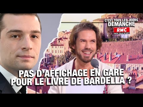 Arnaud Demanche: pas d’affichage en gare pour le livre de Bardella?