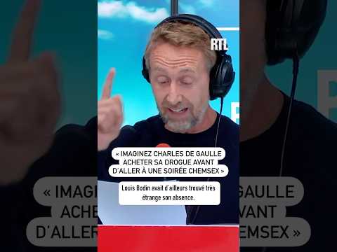 « Est-ce qu’on imagine Charles de Gaulle acheter sa drogue avant d’aller à une soirée chemsex ? » 🔞