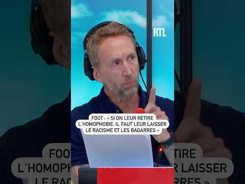 Foot : « Si on leur retire l’homophobie, il faut leur laisser le racisme et les bagarres »