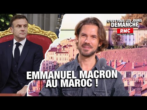 Arnaud Demanche: Emmanuel Macron au Maroc !