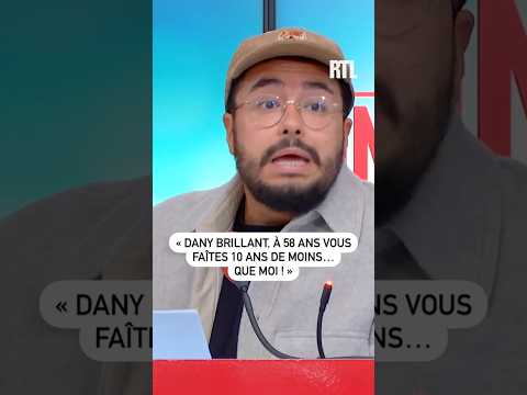 « Dany Brillant, à 58 ans vous faîtes 10 ans de moins… que moi ! » 🤣