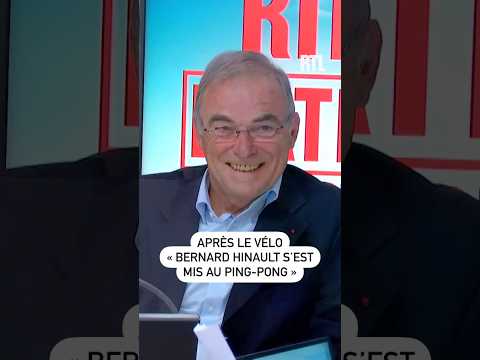 Après le vélo, le quintuple vainqueur du Tour de France « Bernard Hinault s’est mis au Ping Pong » 🤣