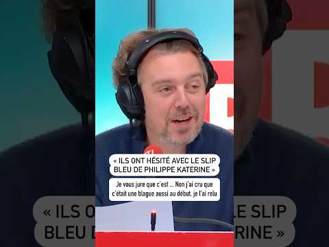 « Ils ont hésité avec le slip bleu de Philippe Katerine »