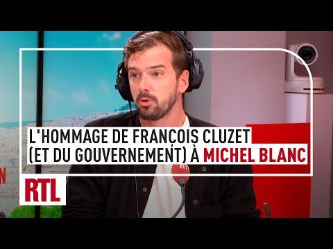 L’hommage de François Cluzet (et du gouvernement) à Michel Blanc