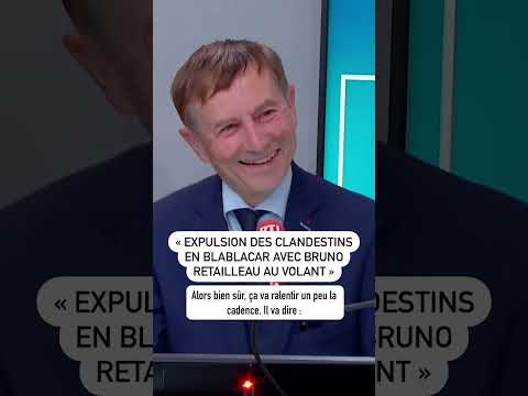 « Expulsion des clandestins en BlaBlaCar avec Bruno Retailleau au volant »