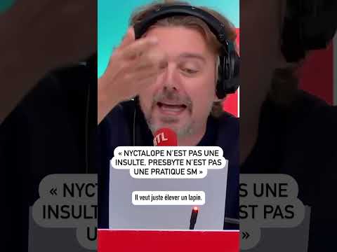 « Nyctalope n’est pas une insulte, presbyte n’est pas une pratique SM » 🤣