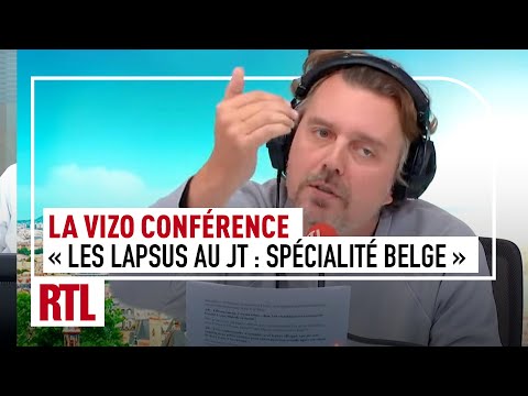 « Les lapsus en direct au JT c’est une spécialité belge »