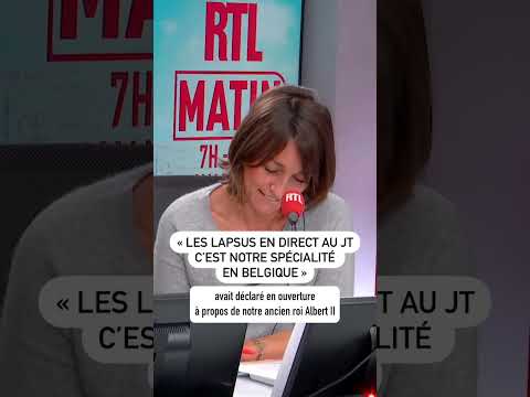 « Les lapsus en direct au JT c’est une spécialité en belgique » 🤣