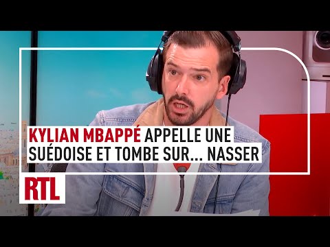 Kylian Mbappé appelle une Suédoise et tombe sur… Nasser