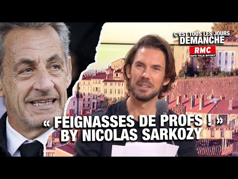 Arnaud Demanche: « Feignasses de profs ! » by Nicolas Sarkozy