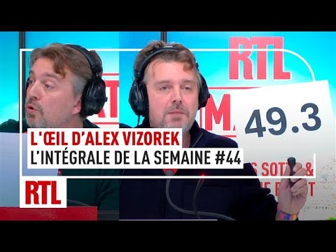 L’intégrale de l’Œil d’Alex Vizorek: semaine 44