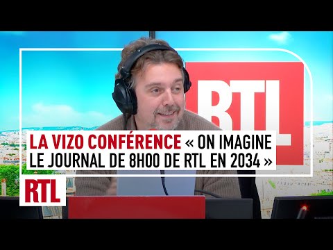 Alex Vizorek imagine le journal de 8h00 de RTL du 18 novembre 2034