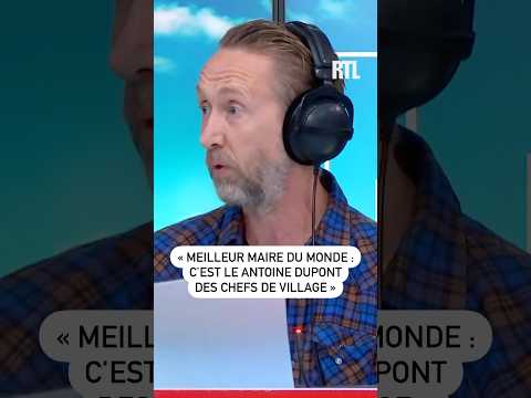 Elu meilleur Maire du Monde : « C’est le Antoine Dupont des chefs de village ! » 🤣