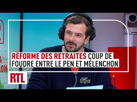 Abrogation de la réforme des retraites : coup de foudre entre Marine Le Pen et Jean-Luc Mélenchon