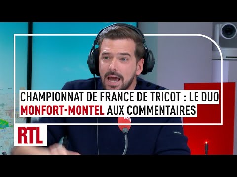 Championnat de France de tricot : les commentaires exaltés de Nelson Monfort et Patrick Montel