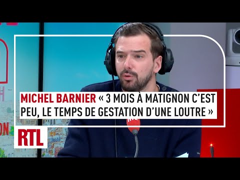 Michel Barnier : « 3 mois à Matignon c’est peu, c’est le temps de gestation d’une loutre »