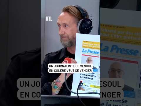 Un journaliste de Vesoul en colère veut se venger de Philippe Caverivière