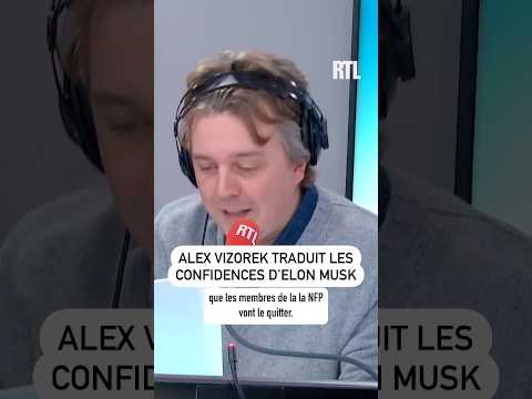 🤫 Alex Vizorek traduit les confidences d’Elon Musk