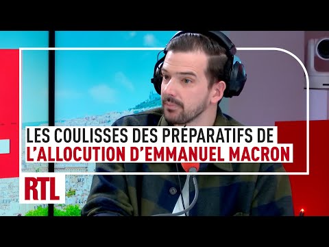 Les coulisses des préparatifs de l’allocution d’Emmanuel Macron