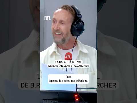 La balade à cheval de Bruno Retailleau et Gérard Larcher